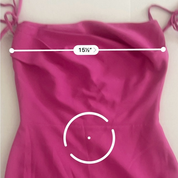 Fuschia Feather Dress - Picture 5 of 5